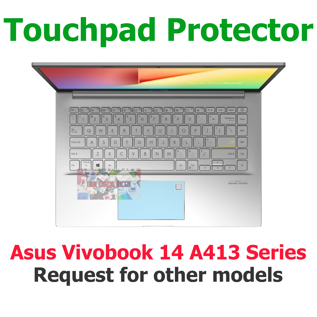 Jual Touchpad Protector Asus VIvobook 14 A413 A413J A413E Pelindung ...