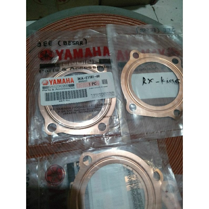 Jual paking kop/packing cilinder head rx king original | Shopee Indonesia