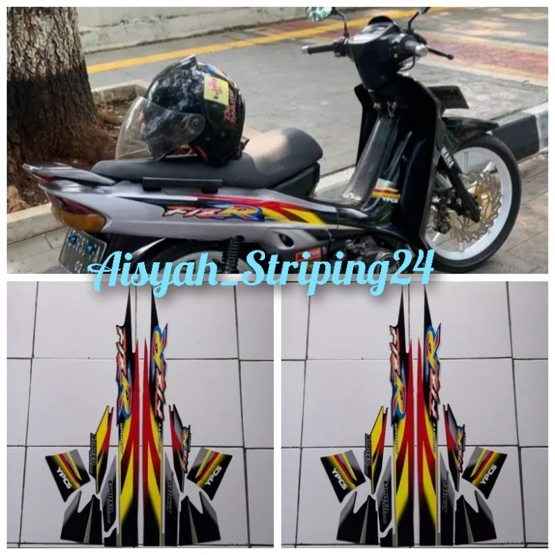 Jual stiker sticker striping Lis les bodi motor Yamaha fiz r limitid ...
