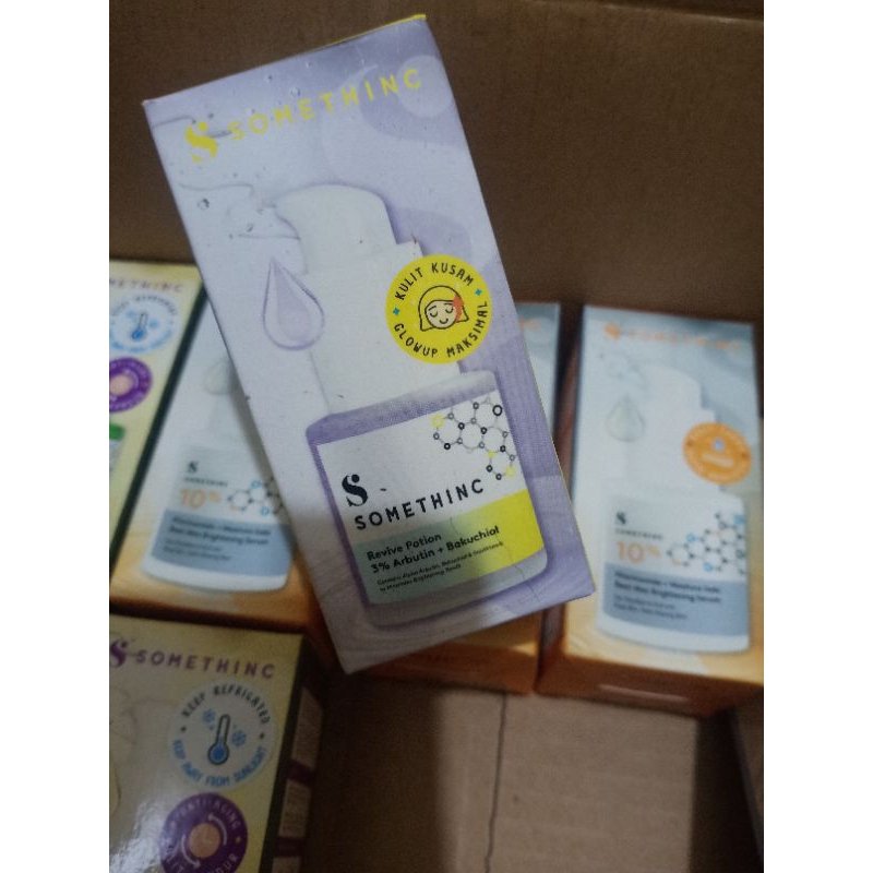 Jual new!! somethinc copy paste & hooman cushion, somethinc retinol ...