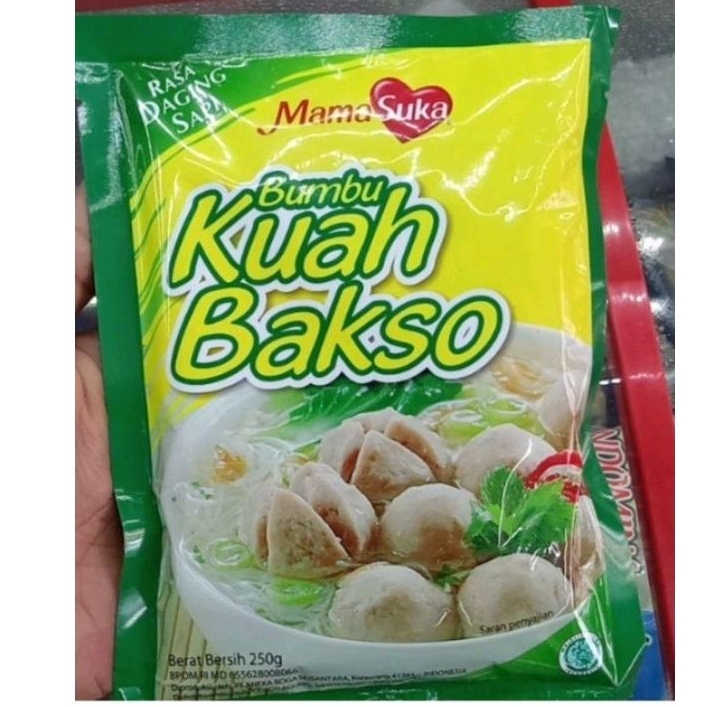 Jual Bumbu Kuah Bakso Mamasuka 250gr Shopee Indonesia