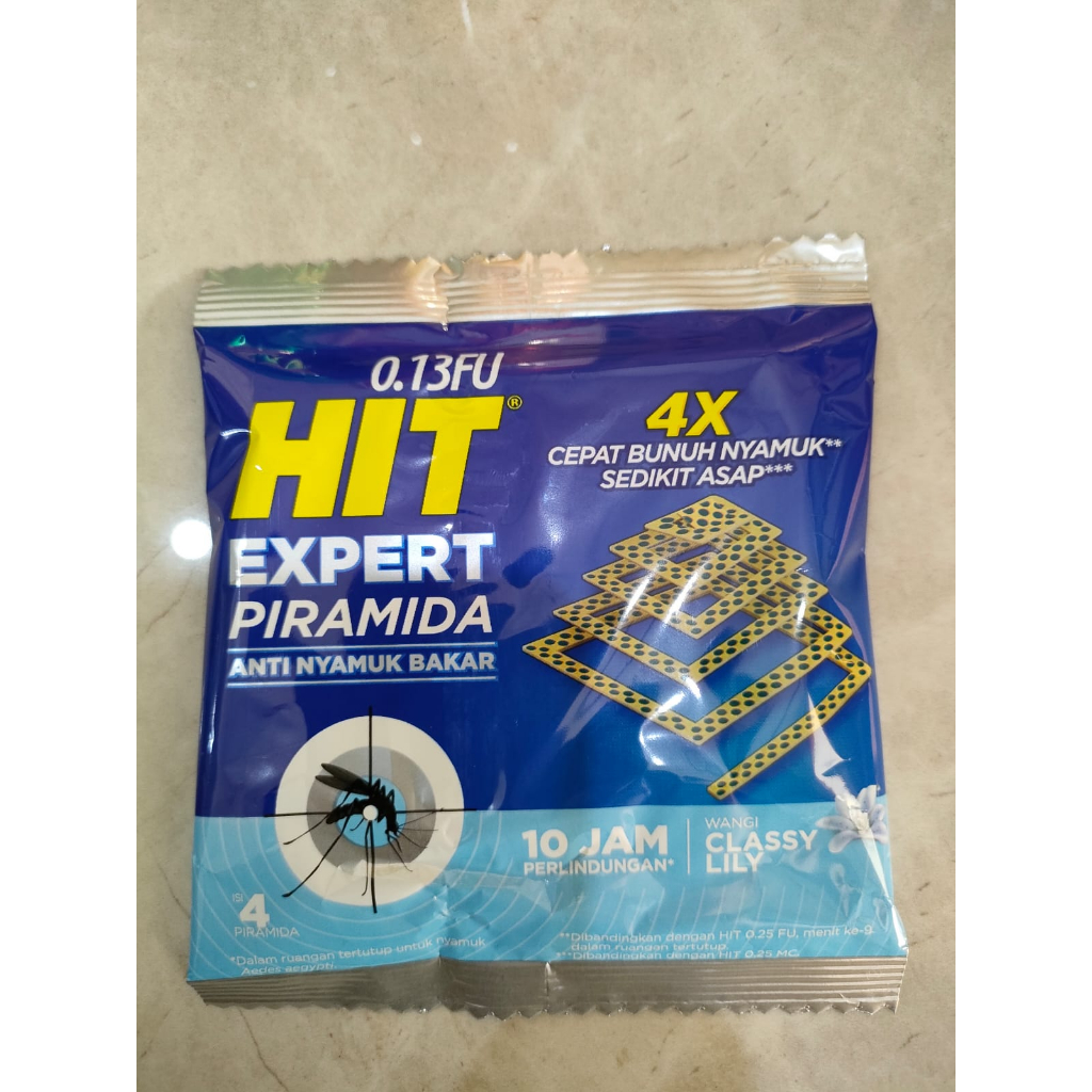 Jual Hit Expert Piramida Isi 10 | hit anti nyamuk bakar 10 jam ...