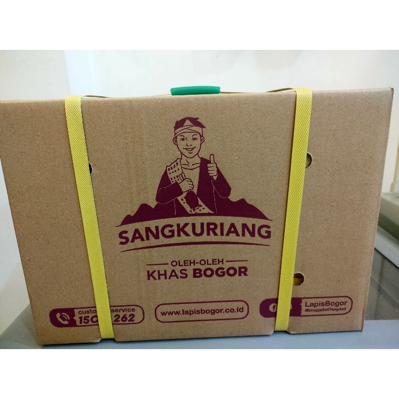 Jual Kardus Lapis Talas Bogor Sangkuriang Isi 12 Box Aman Oleh Oleh