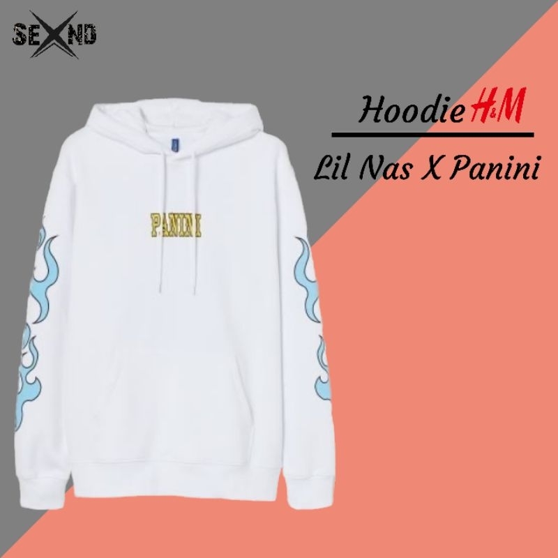 Jual Hoodie HM Lil Nas X Panini Putih Panini Hitam Shopee
