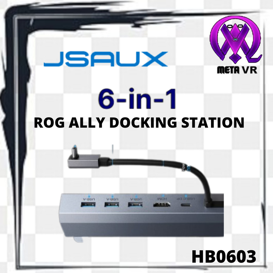 Jual Jsaux Upgraded Docking Station Hb In For Rog Ally Shopee Indonesia