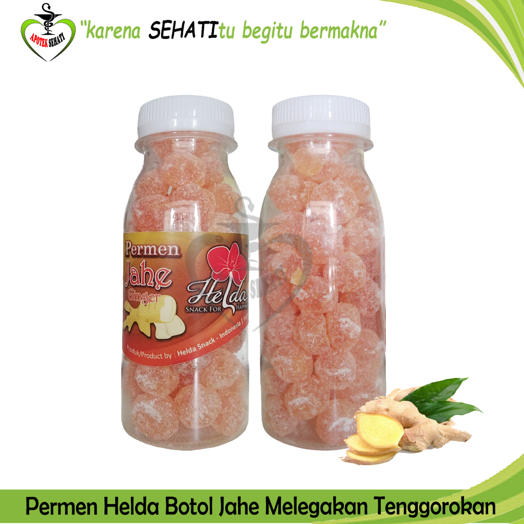 Jual Permen Kayu Putih Helda Botol Plastik Eucalyptus Candy Herbal