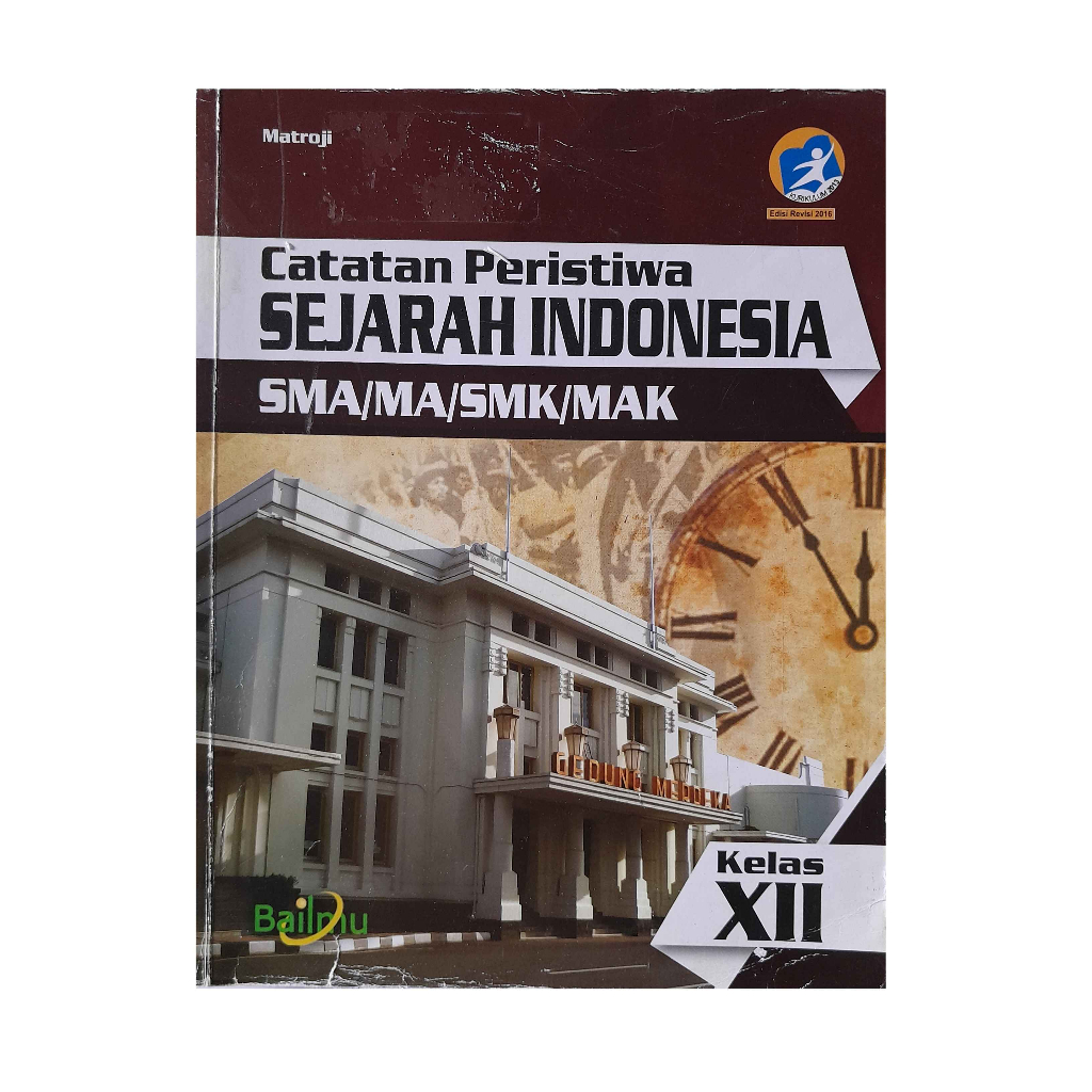 Jual BUKU SEJARAH INDONESIA KELAS 12 SMA KURIKULUM 2013 REVISI PENERBIT ...