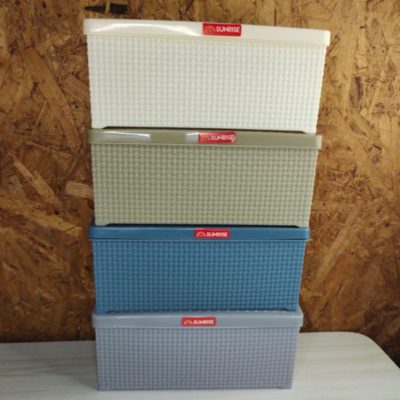 Jual KOTAK TEMPAT TISU PLASTIK MOTIF ROTAN MODERN/ KOTAK TISSUE APOLLO ...