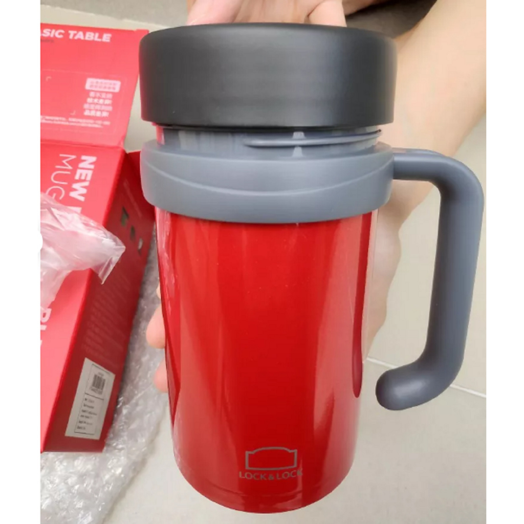 Jual Locknlock Hot And Cool New Basic Table Mug 500ml Shopee Indonesia 0607