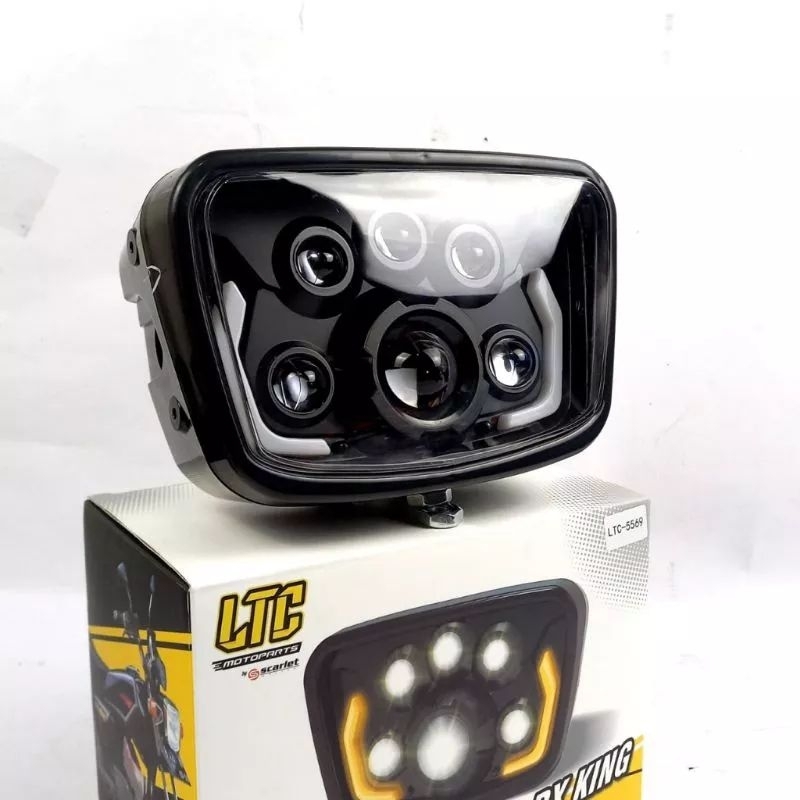 Jual Headlamp RX King New Daymaker LED LTC 5569 V2 BILLET Lampu depan