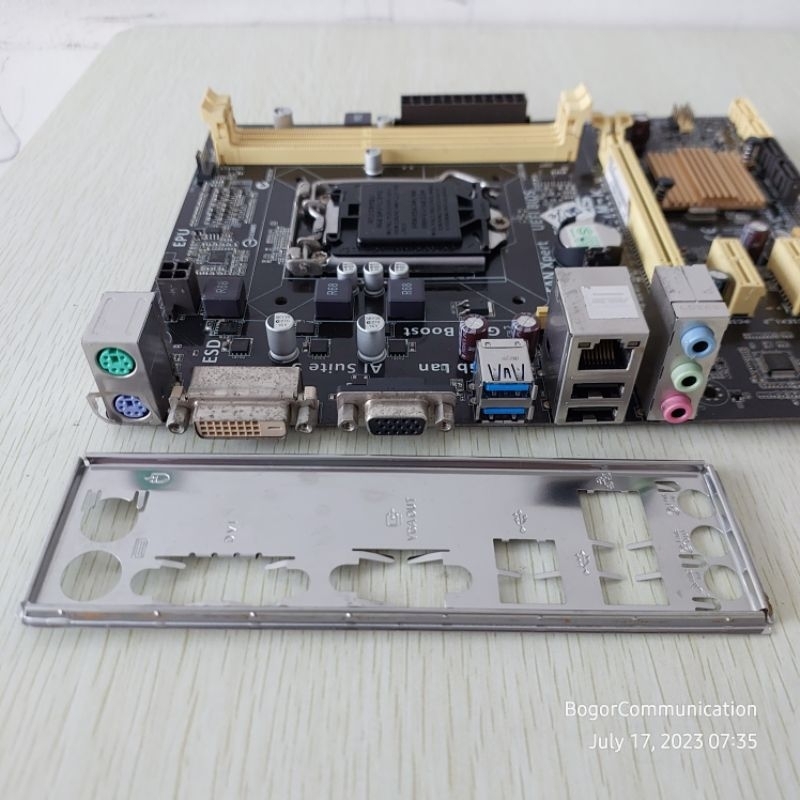 Jual Motherboard H81 Asus H81M-K Intel Haswell Socket 1150 DDR3 ...
