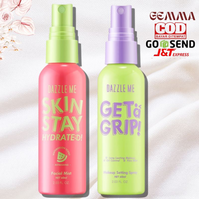 Jual Gosend Cod Dazzle Me Get A Grip Makeup Setting Spray Skin Stay Hydrated Face Mist