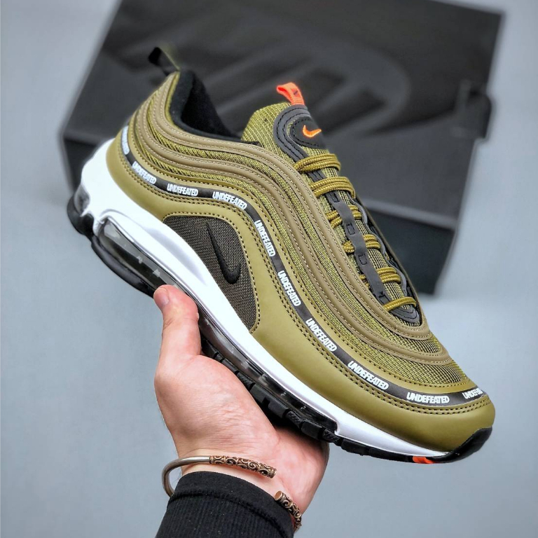 Air max 97 undefeated olive best sale