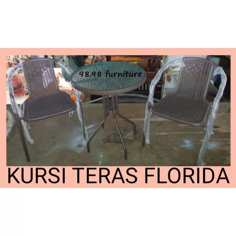 Jual Kursi Teras Terbaru Minimalis Type Florida Kursi Teras Besi