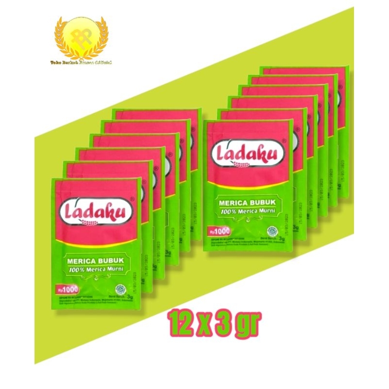 Jual Ladaku Merica Bubuk Renceng isi 12 Sachet | Shopee Indonesia