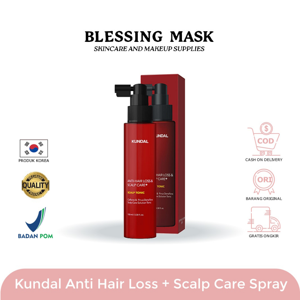 Jual [BPOM] KUNDAL Head Spa & Scalp Care + Solution Scalp Spray Tonic