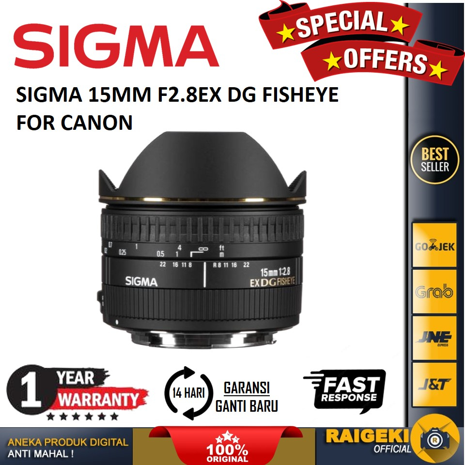 Simga AF 15mm F2.8D EX FISHEYS180° ニコン用 【公式通販】