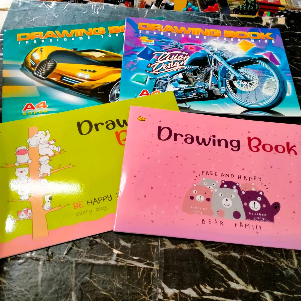 Jual BUKU GAMBAR ukuran 20x30 A4 SIDU/VISION/KIKY | Shopee Indonesia