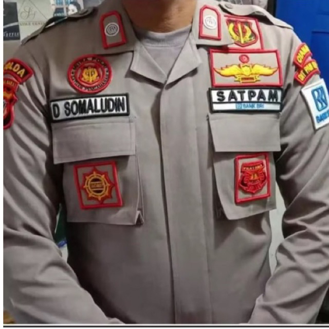 Jual Seragam Satpam Terbaru | Seragam Satpam 1 set dengan celana