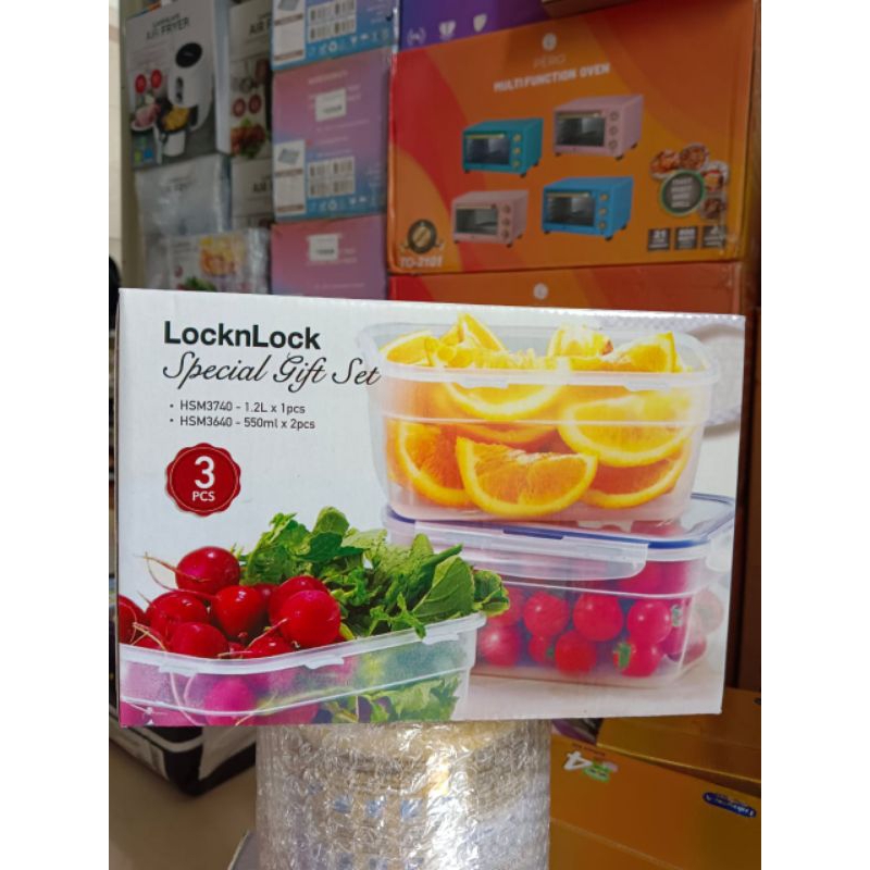 Jual LocknLock Special Gift Set isi 3 | Shopee Indonesia