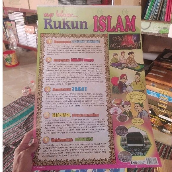 Jual Poster rukun islam | Shopee Indonesia