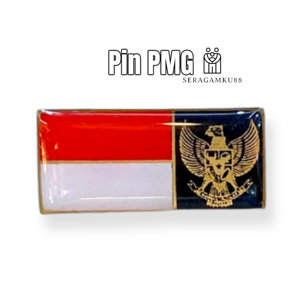 Jual Pin Bendera Merah Putih Garuda Atau Pin MPG | Shopee Indonesia