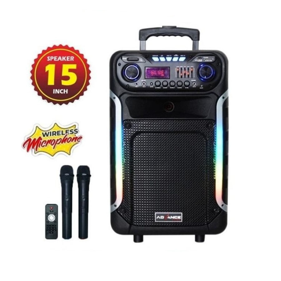Jual Spaeker Advance K1512e Speaker Bluetooth 15 Inch + Mic | Shopee ...