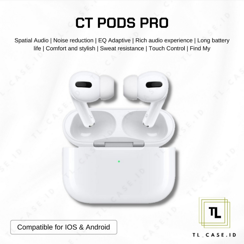 Jual CT - THE PODS PRO | 1:1 HIGH QUALITY - detectable best audio ...