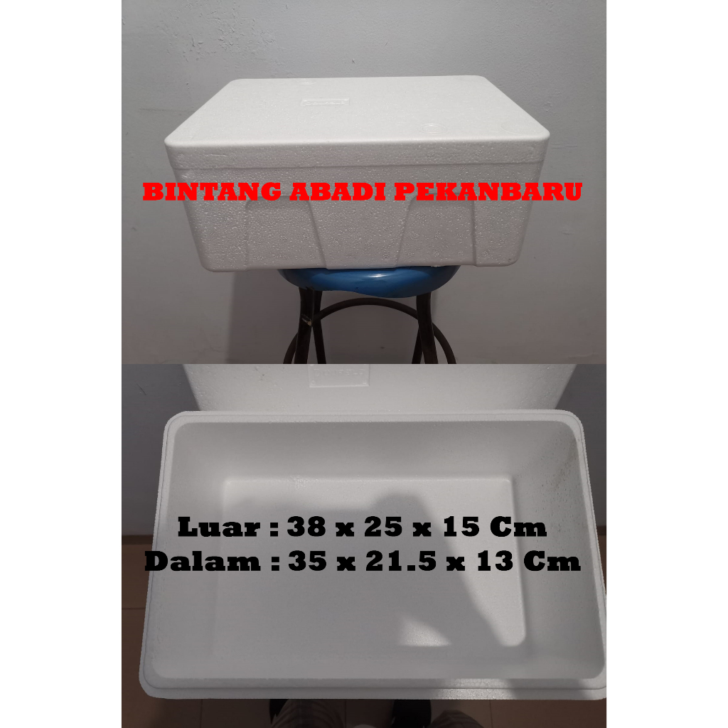 Jual Sterefoam Box Es Gabus Styrofoam 5 Liter / Box Ikan / Box Makanan
