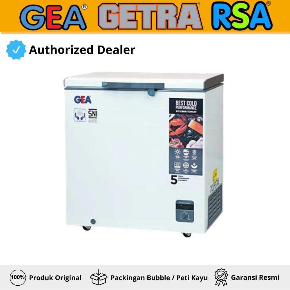 Jual Chest Freezer Box Gea Ab R Ab R Chest Freezer Liter Garansi Resmi Shopee