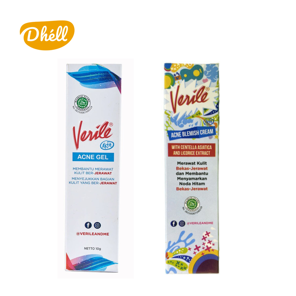 Jual Verile Acne Blemish Cream / Verile Acne Gel | Shopee Indonesia