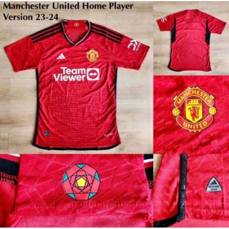 Jual Jersey Bola Manchester United Players Issue Terbaru 2023 2024