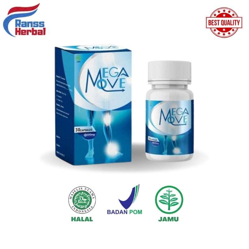 Jual Megamove Asli Original Obat Nyeri Sendi Ampuh (30 Kapsul) | Shopee ...