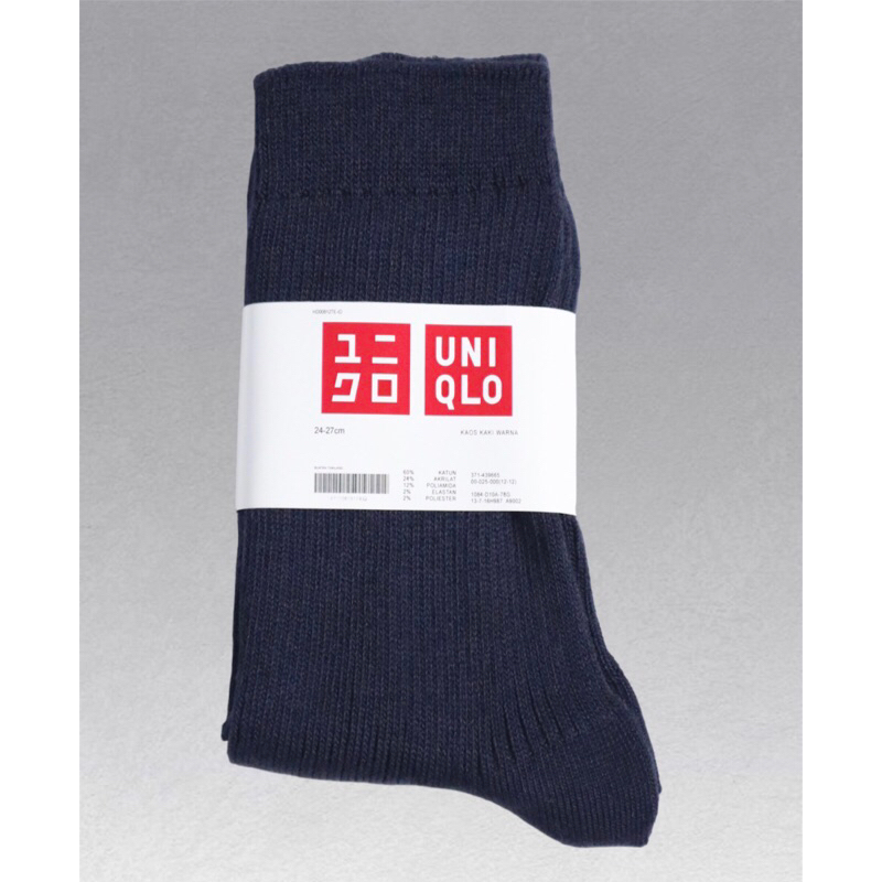 Jual Kaos Kaki Uniq Lo Pria Dan Wanita Cansual Tebal Dan Anti Bau Kaos Kaki Warna Uniqlo Japan