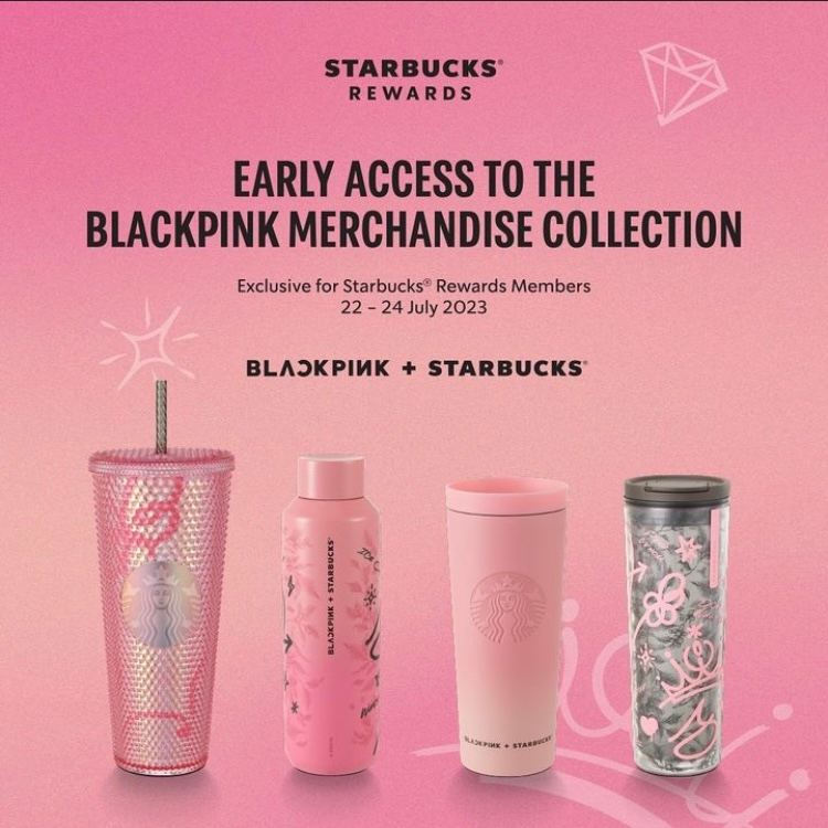 Jual BLACKPINK x Starbucks Official Tumbler Shopee Indonesia