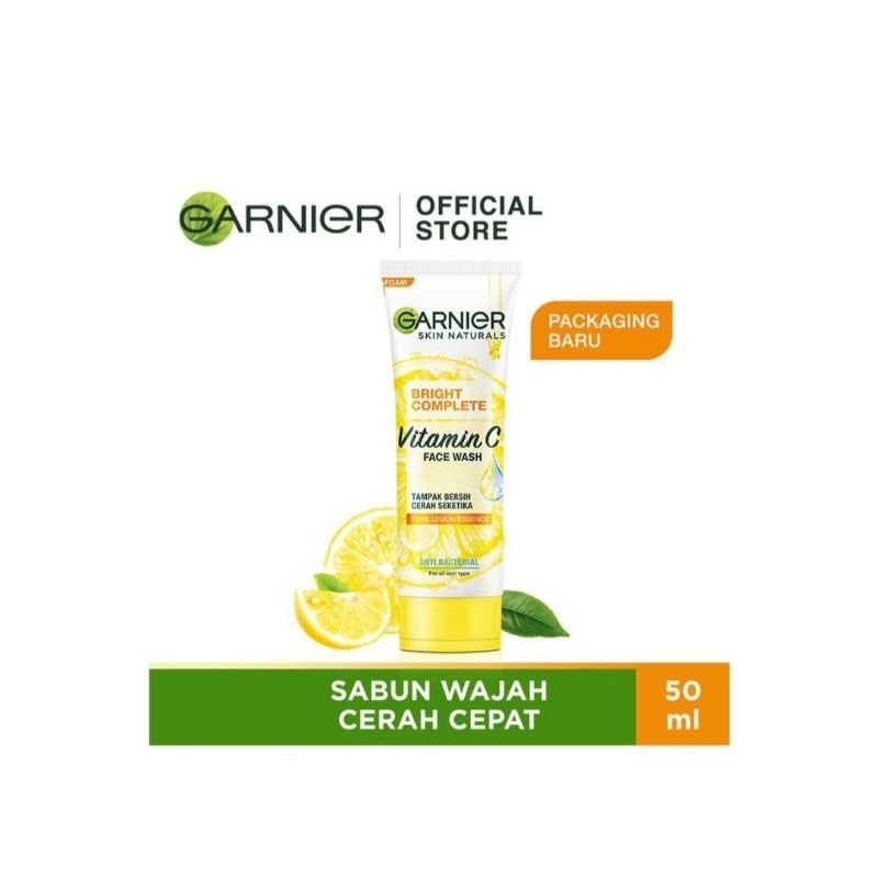 Jual Garnier Facial Foam 100ml Pure Active Sakura White Sabun Cuci