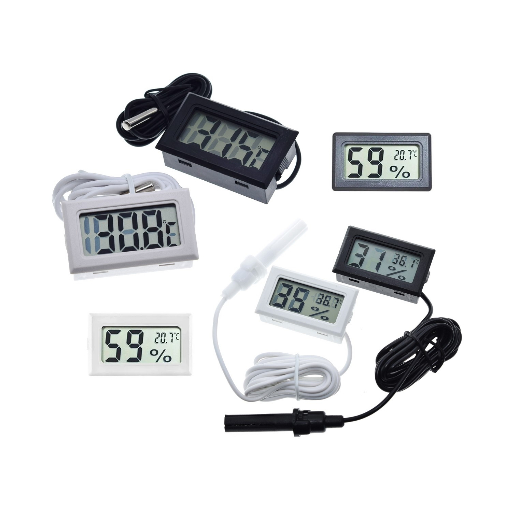 Jual Digital Mini Thermometer Hyghrometer Temperature Sensor Humidity ...