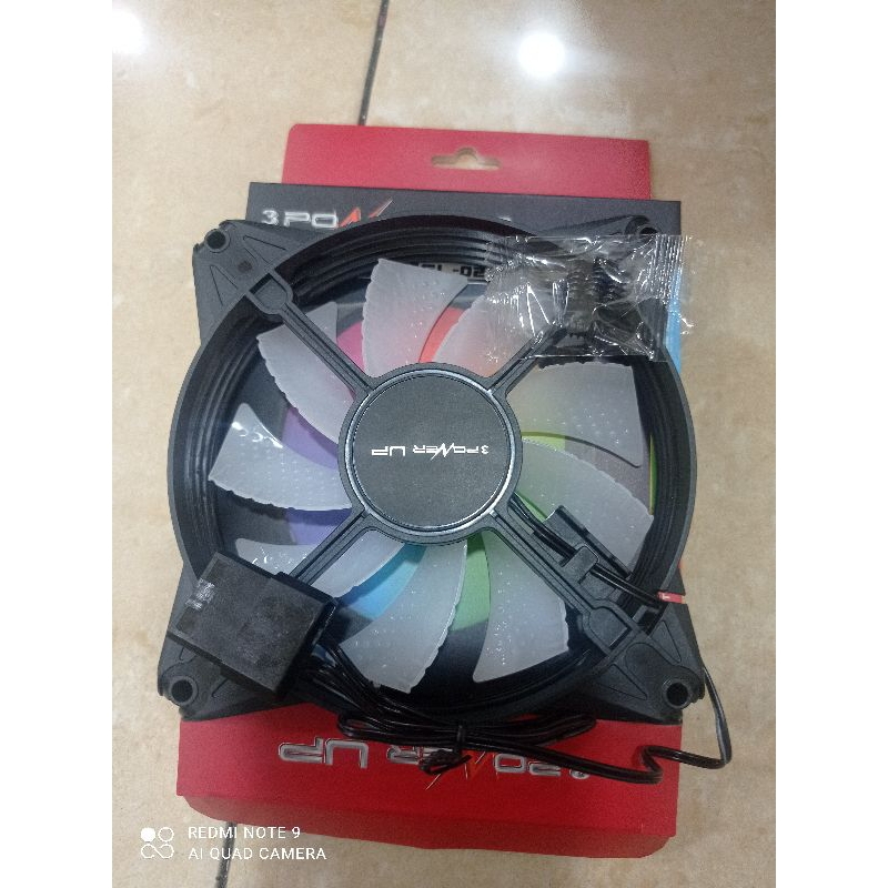 Jual FAN CASING POWER UP LOOP FL-02 RGB 12CM | Shopee Indonesia