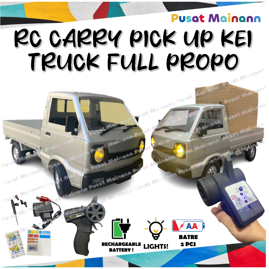 Jual REMOTE CONTROL CARRY PICK UP KEI TRUCK WPL D12 D12 RC Suzuki
