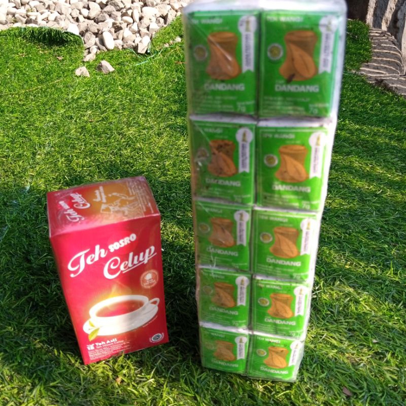 Jual Teh Dandang Hijau / Teh Tubruk / Teh Bubuk 50 Pcs gratis Hadiah ...