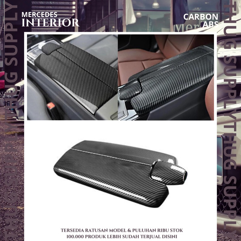 Jual COVER ARMREST CONSOLE BOX CENTER W212 MERCEDES AMG Shopee Indonesia