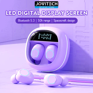 Jovitech Macaron TWS Bluetooth Earphone In-ear Earbud With Digital Display Gaming Earphone Ultra HD Audio Mini Earbuds - EP01