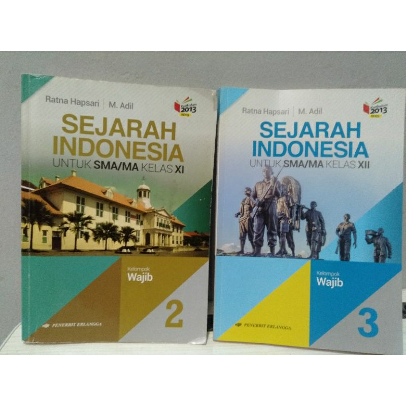 Jual Buku Sejarah Indonesia Ratna Hapsari Kelas 12 And 11 Preloved