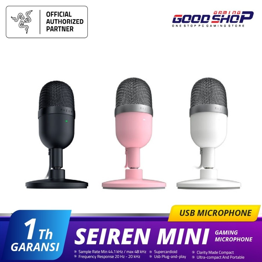 Jual Razer Seiren Mini Gaming Microphone Shopee Indonesia