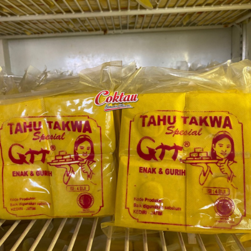 Jual Tahu Kuning Tahu Takwa Khas Kediri Isi 4 Tahu Pack Shopee