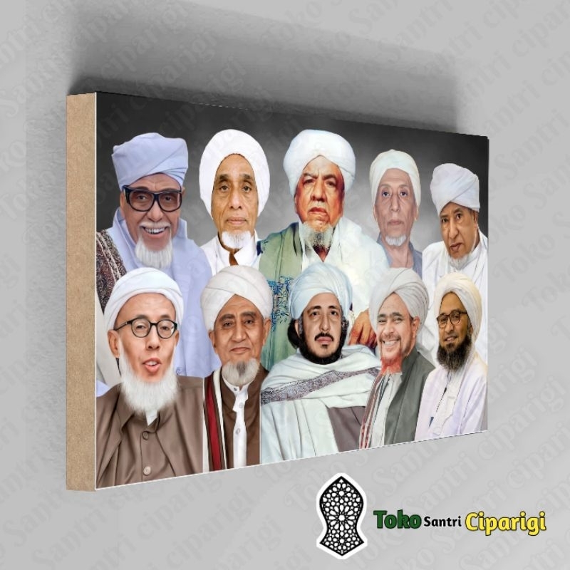 Jual Poster Kumpulan Habib Habaib Foto habib foto ulama poster habib