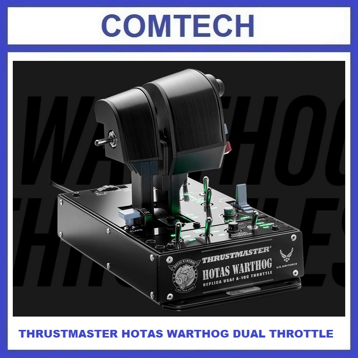 Jual Thrustmaster Hotas Warthog Dual Throttle Flight Simulator | Shopee