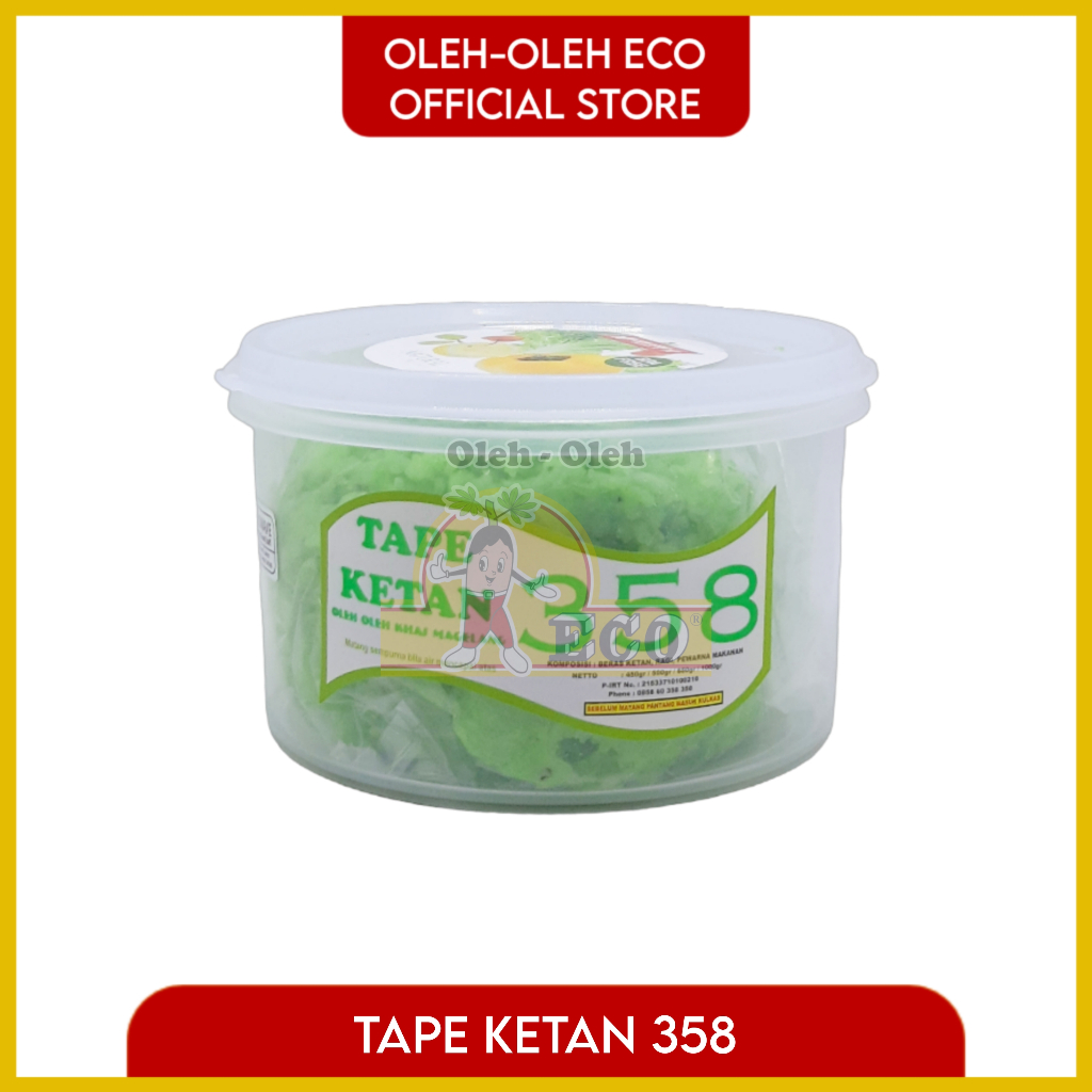 Jual Tape Ketan 358 asli Magelang Shopee Indonesia
