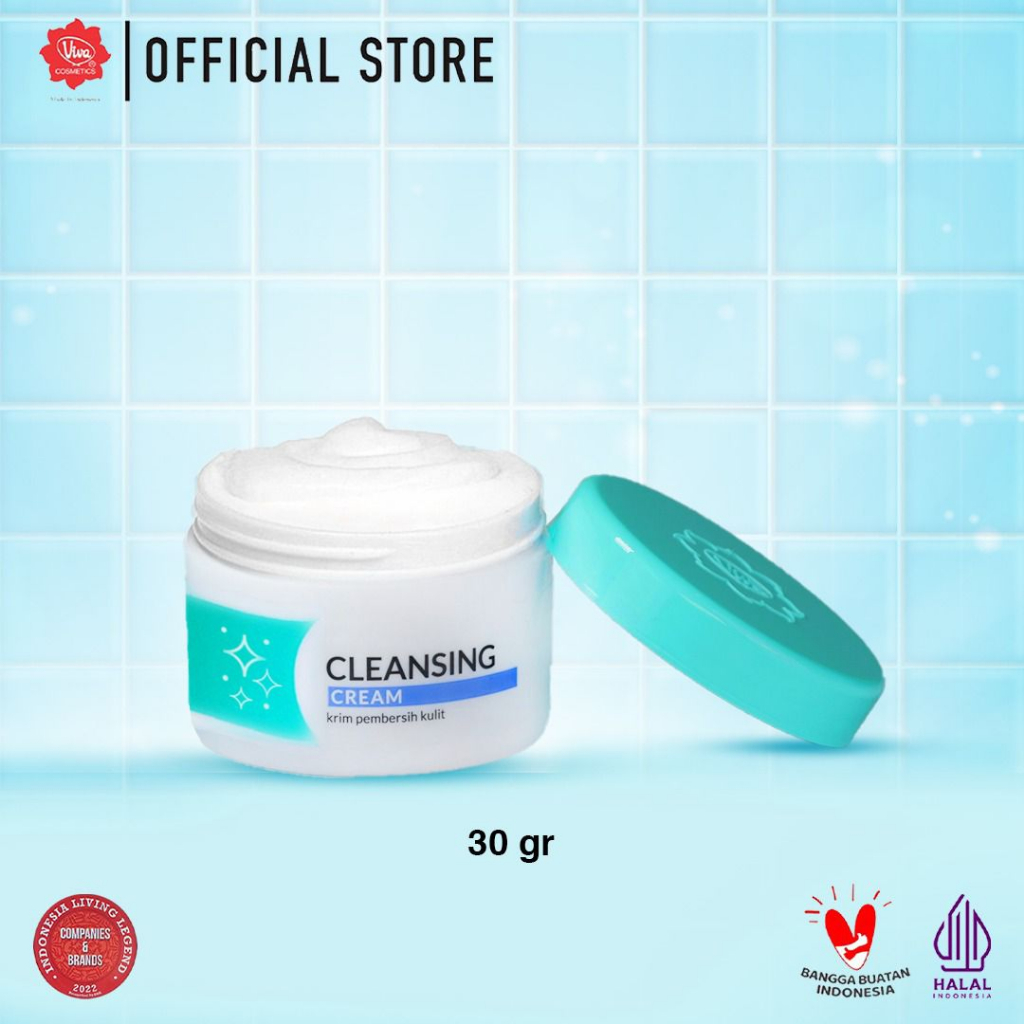 Jual Viva Cleansing Cream Deep Cleansing 30 Gr 200 Gr 550 Gr Shopee Indonesia