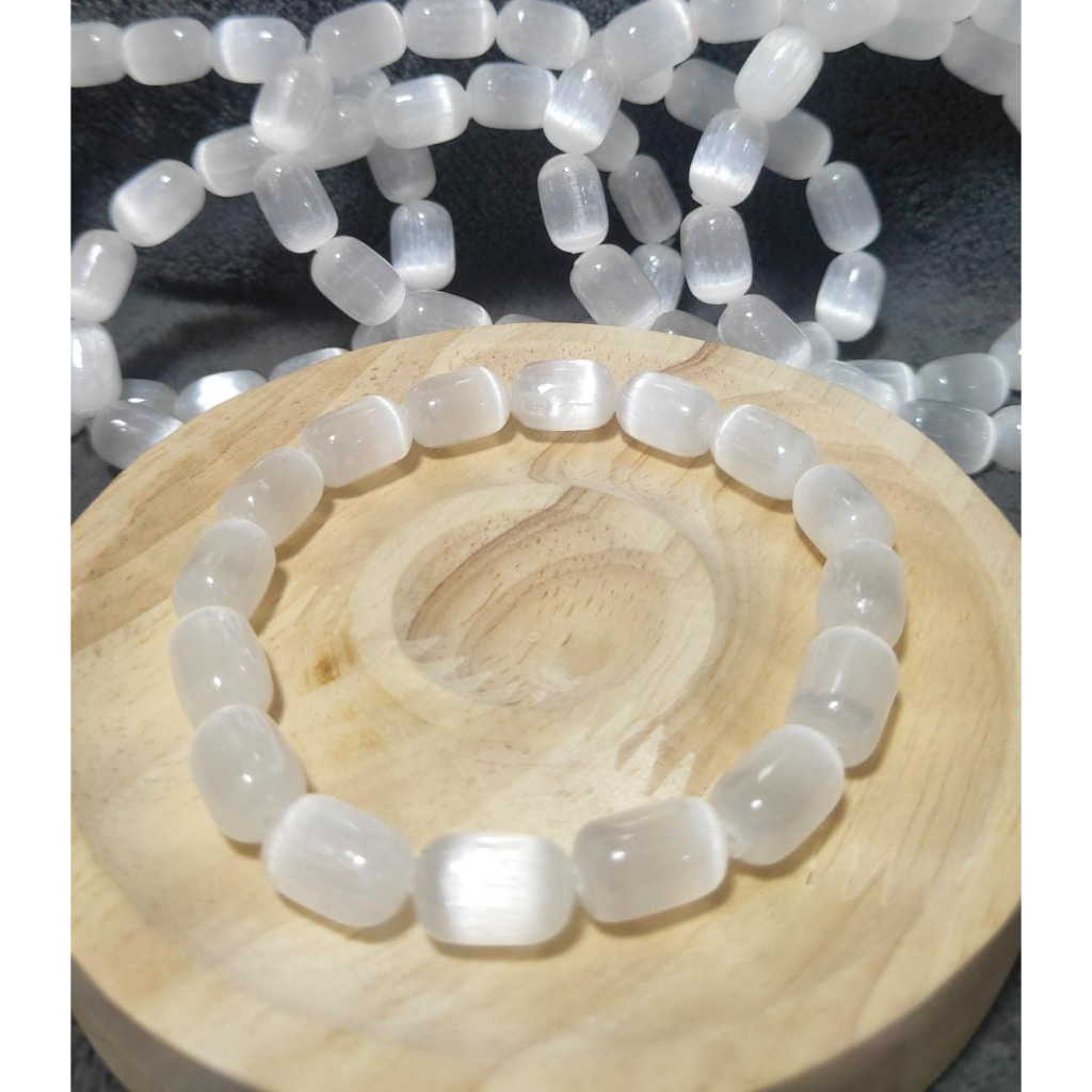 NKlaus Disco di Selenite Naturale Fiore della Vita 12cm Griglia Energetica Chakra Disc 15319